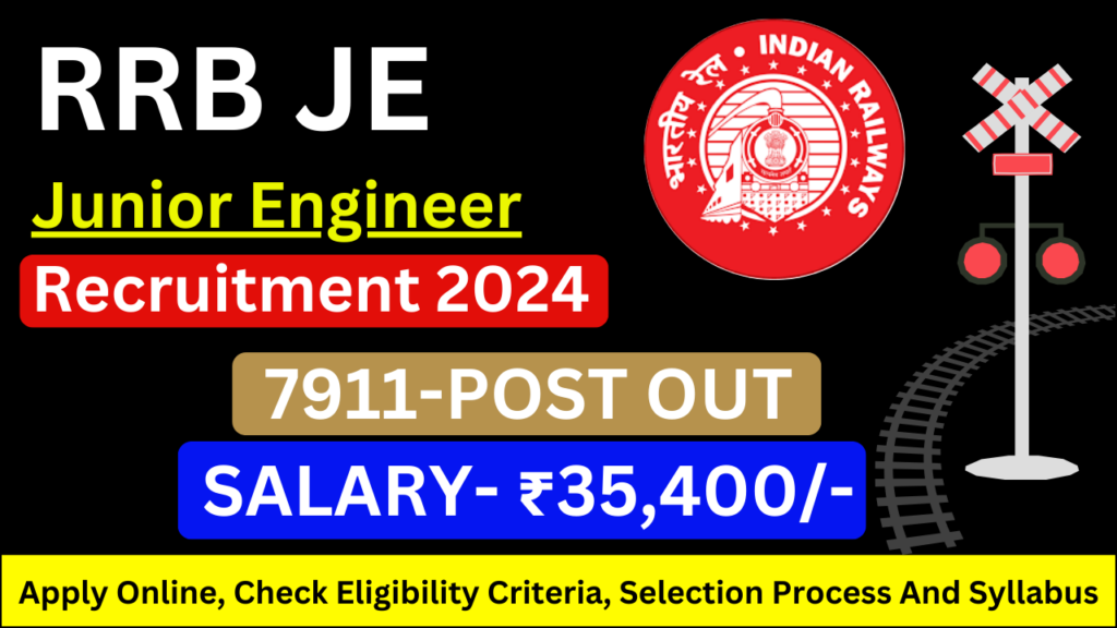 RRB JE Recruitment